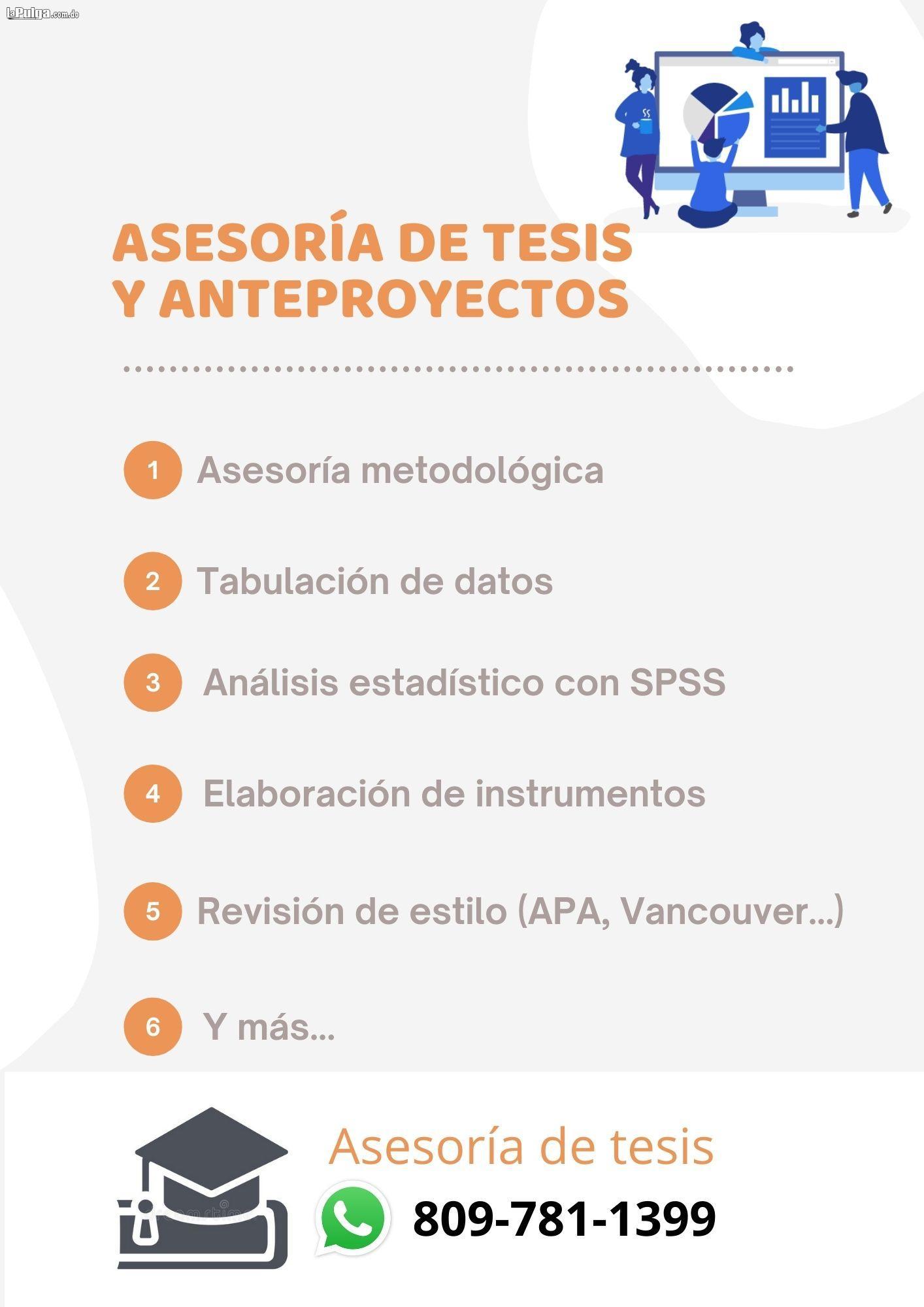 AsesorÃa De Tesis Y Anteproyectos