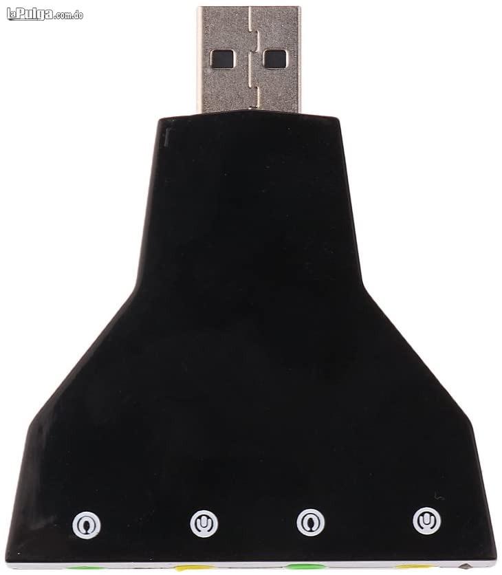 Adaptador de Audio USB 71 Tarjeta de Sonido canales Foto 6987817-1.jpg