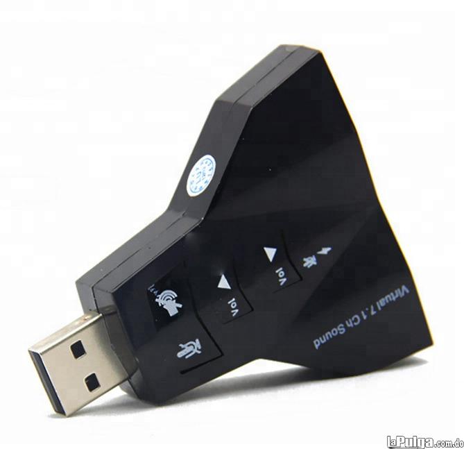 Adaptador de Audio USB 71 Tarjeta de Sonido canales Foto 6987817-3.jpg