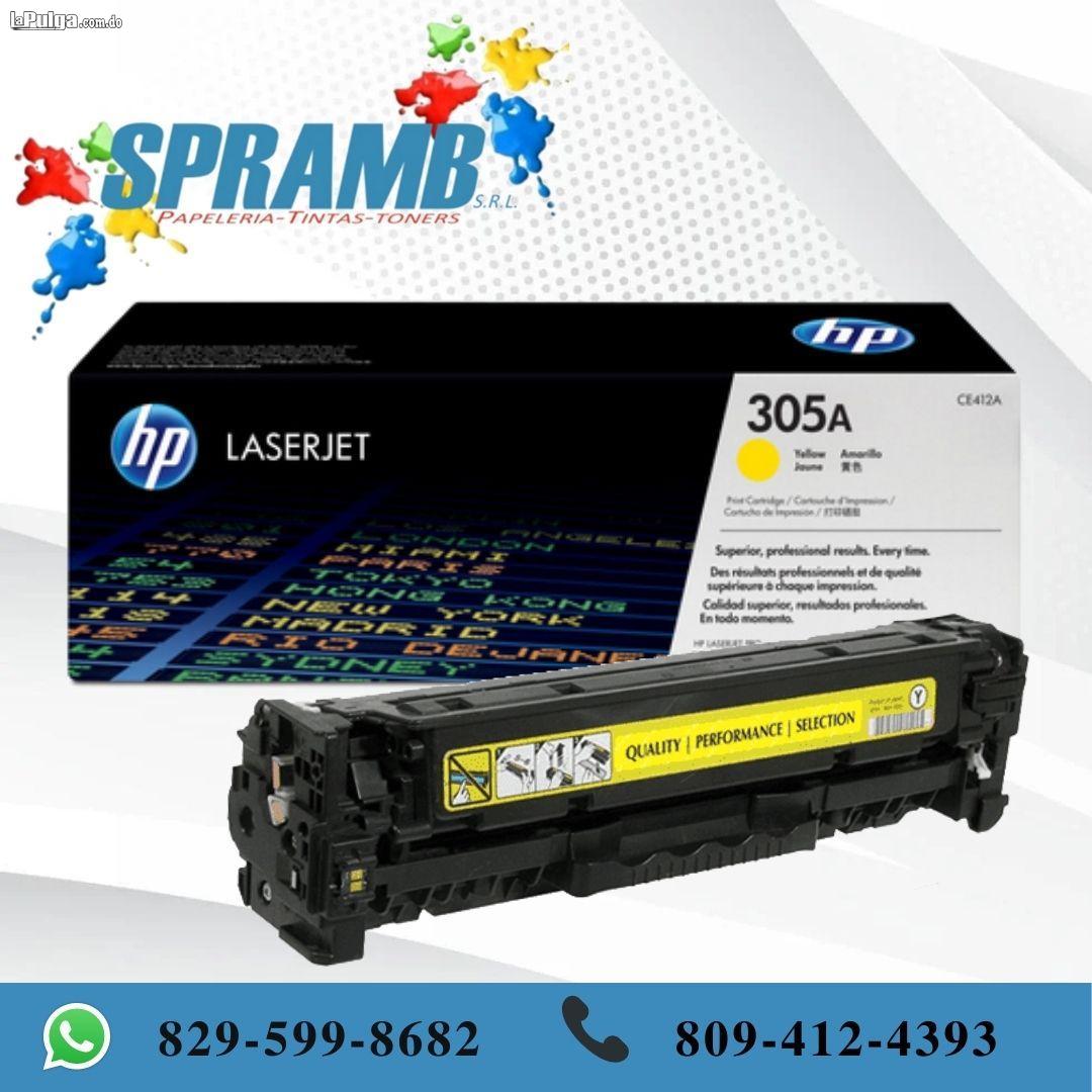 TONER HP  305A  AMARILLO PARA LASERJET Foto 6990691-1.jpg