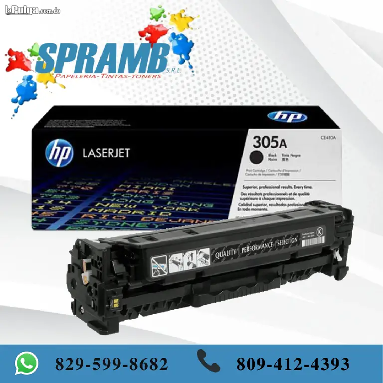 TONER HP  305A NEGRO PARA LASERJET Foto 6990705-1.jpg