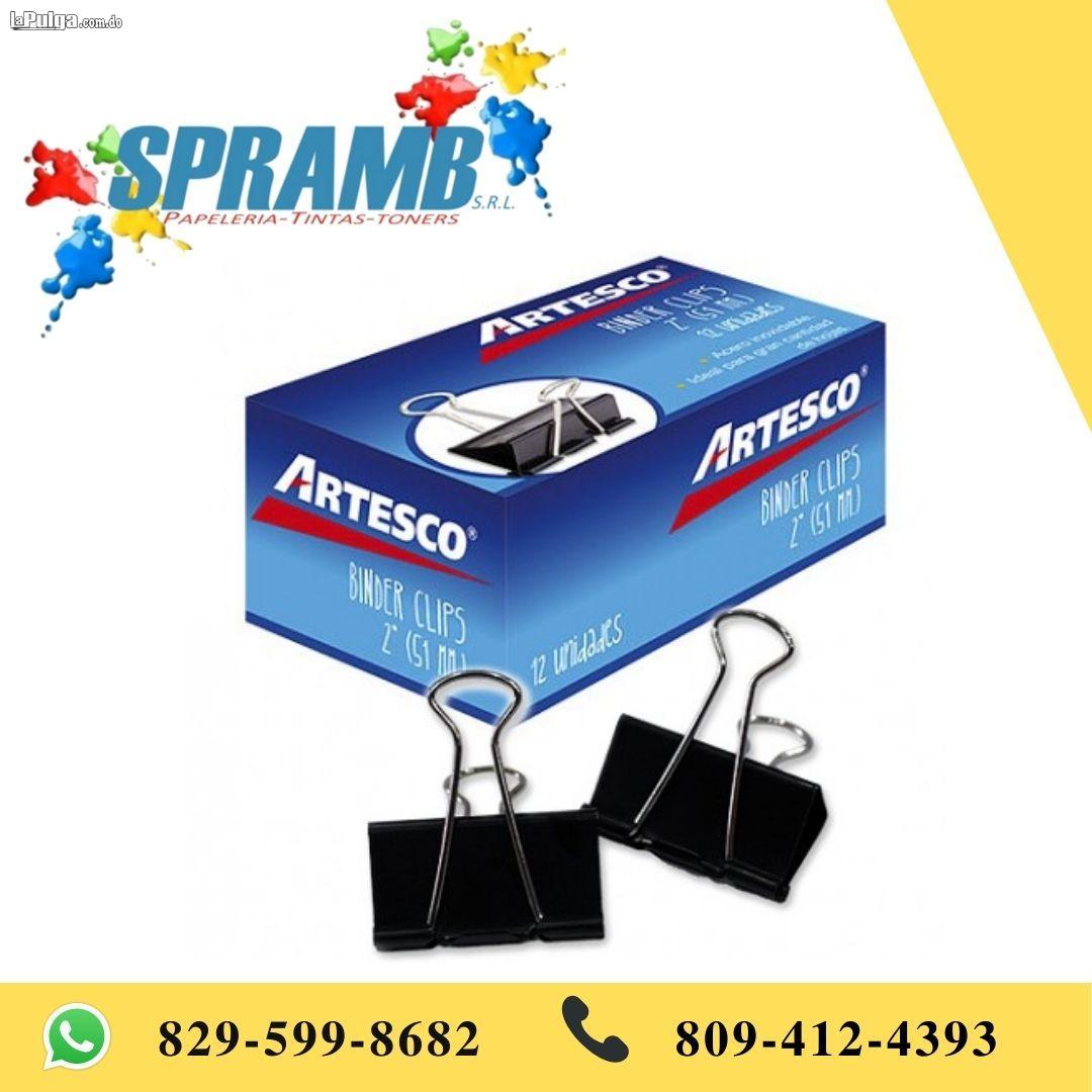 BINDER CLIP DE 2 51 MM CAJA X 12 UNDS ARTESCO Foto 6991574-1.jpg