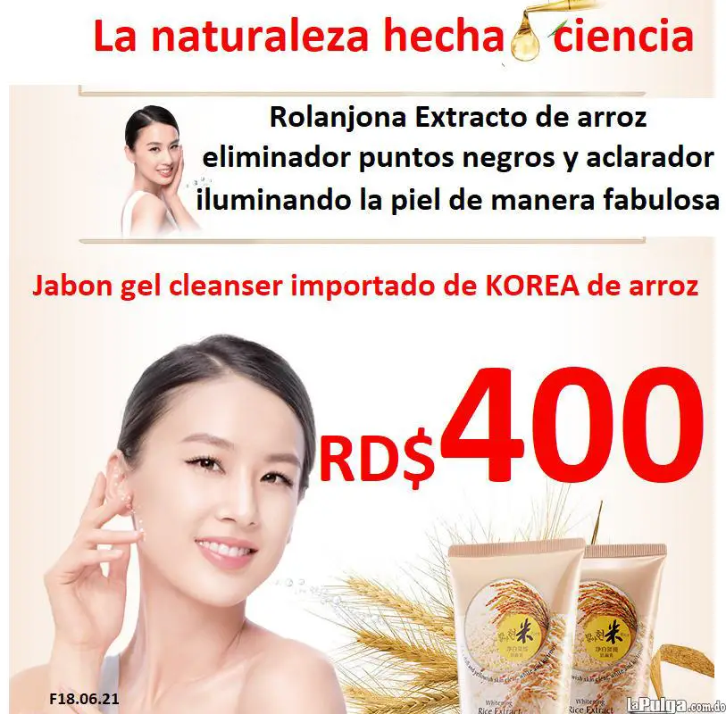 Jabon de arroz importado de Korea para eliminar manchas Foto 6996534-1.jpg