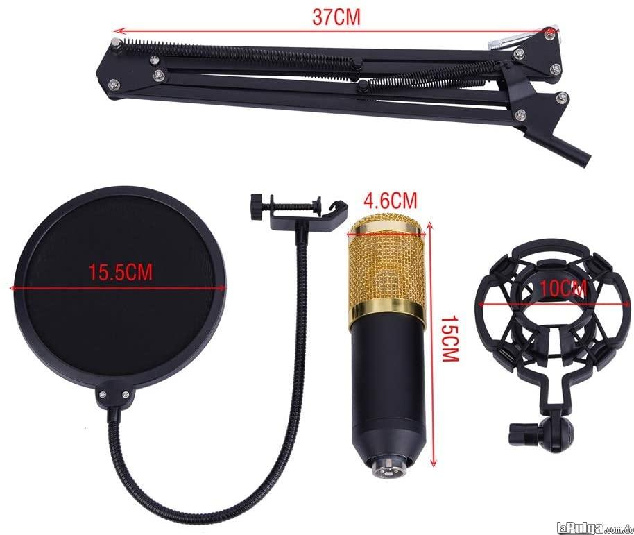 Microfono Condensador Profesional de estudio kit grabación  Foto 6997677-2.jpg