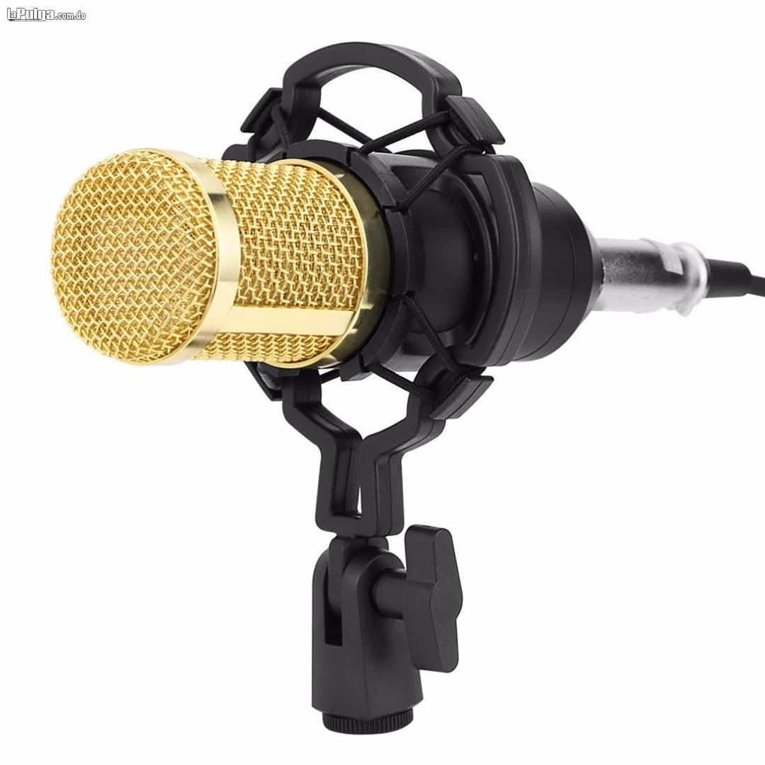 Microfono Condensador Profesional de estudio kit grabación tripode BM Foto 6997691-3.jpg