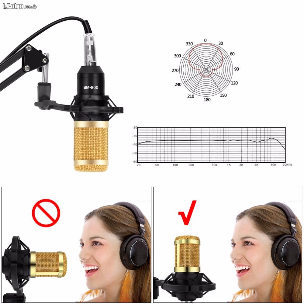 Kit de microfono condensador bm-800 Power phanthom 48v Foto 6999941-1.jpg