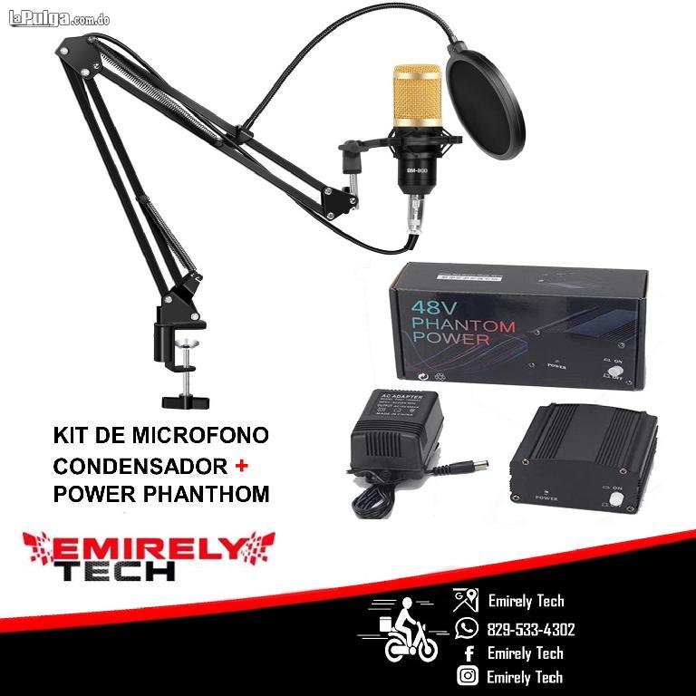 Kit de microfono condensador bm-800 Power phanthom 48v Foto 6999941-4.jpg