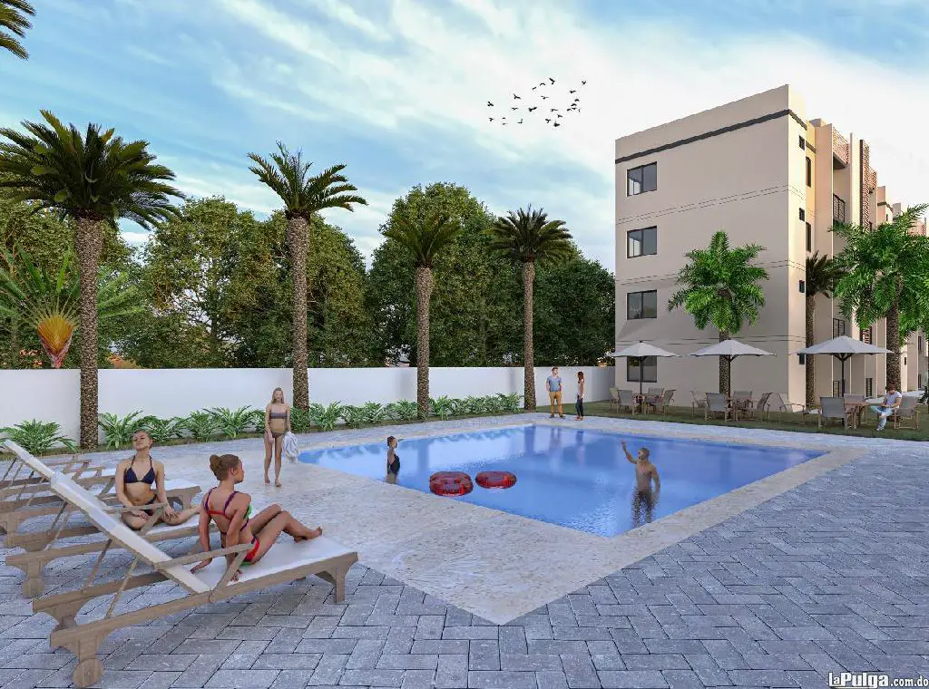 Apartamento En Sector Bavaro - Punta Cana 1 Habitaciones 1 Parqueos
