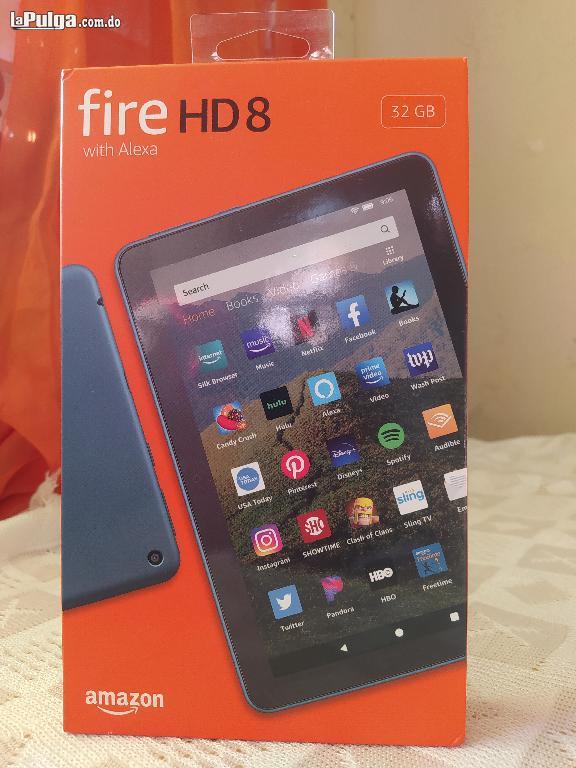 HD 8 pulg 32 GB Amazon Fire. Azul claro. Nueva y sellada. Foto 7020396-2.jpg