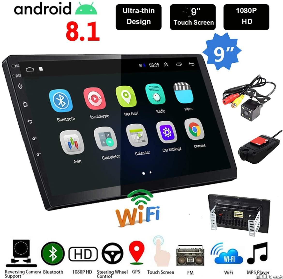 Radio de carro pantalla 9 pulgadas android 1080p full hd