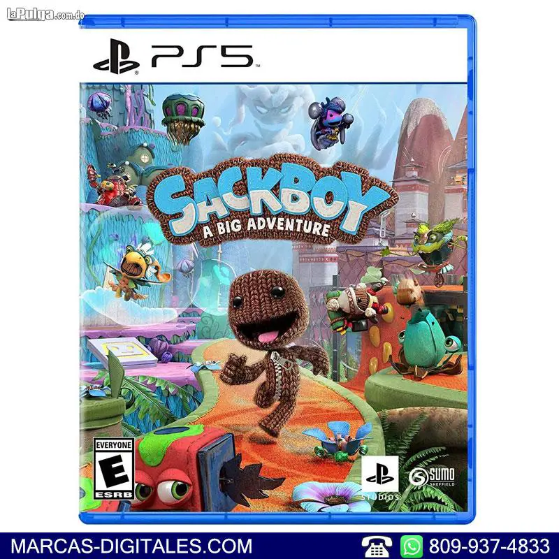 Sackboy a Big Adventure Juego para PlayStation 5 PS5 Foto 7024916-1.jpg