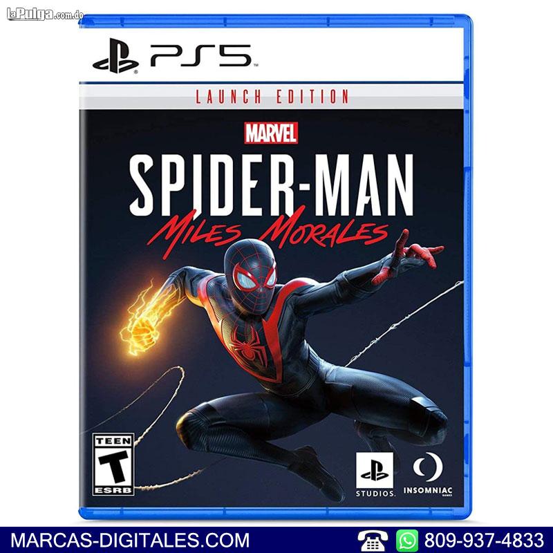 Spider Man Miles Morales Launch Edition Juego para PlayStation 5 PS5 Foto 7024917-1.jpg