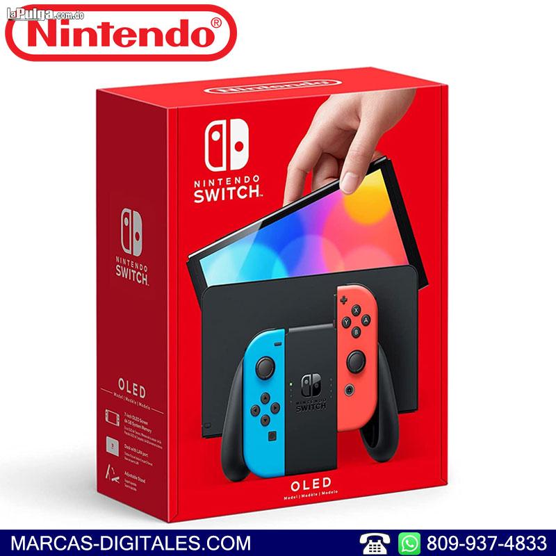 Nintendo Switch OLED Set controles Neon Consola de Videojuegos Foto 7024952-1.jpg