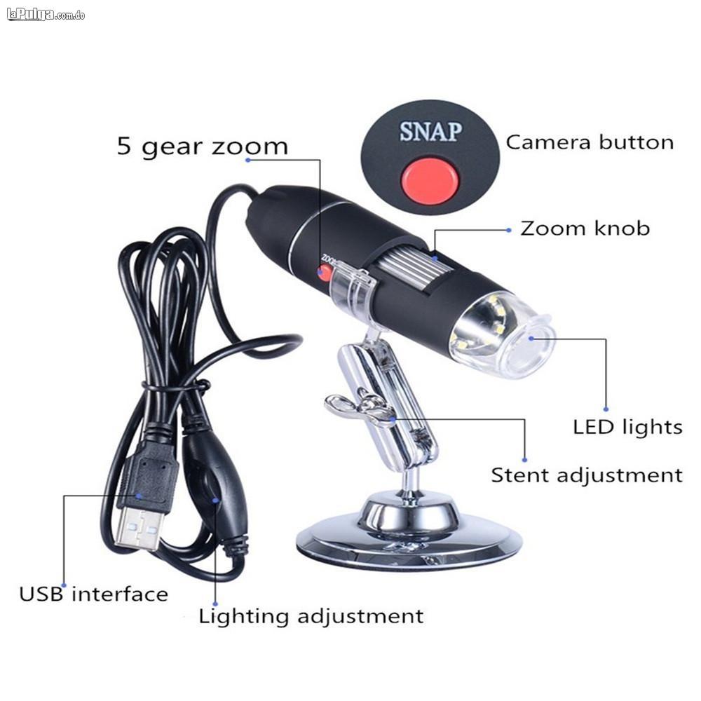 microscopio 8 LED USB Digital de mano endoscopio de lupa Cámara. Foto 7039010-3.jpg