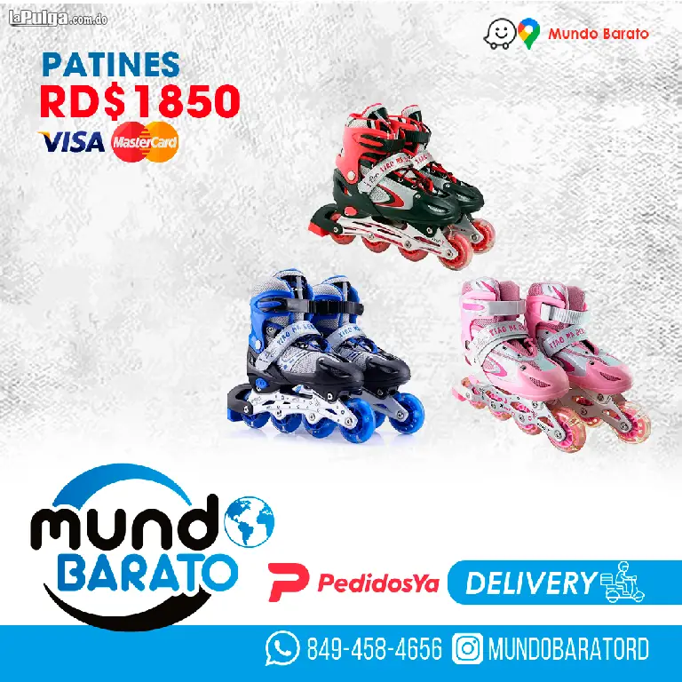 PATINES NIÑOS Y ADULTOS SIZE 31 AL 41 patines en linea patineta luz le Foto 7042796-1.jpg