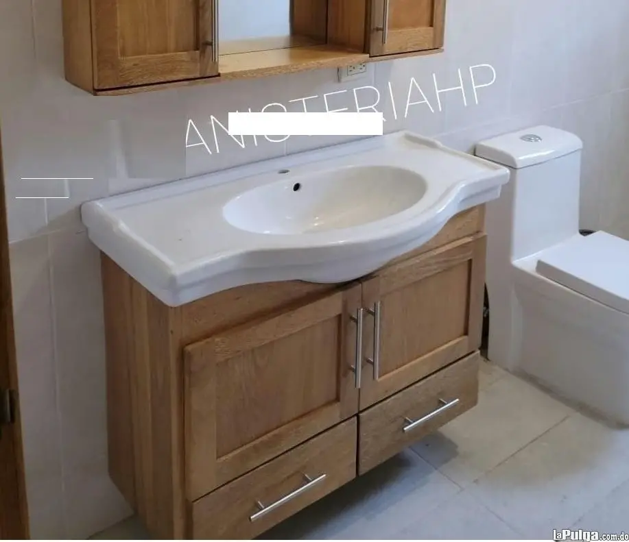 Mueble de Baño en Roble O Caoba con Tapete Foto 7048297-2.jpg