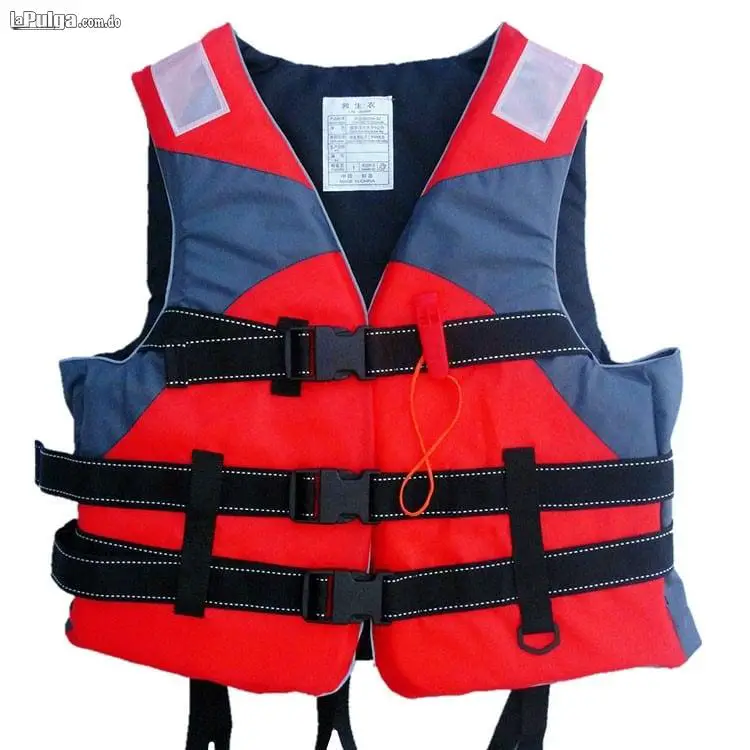 Chaleco salvavidas de adultos con pito. Foto 7051367-2.jpg