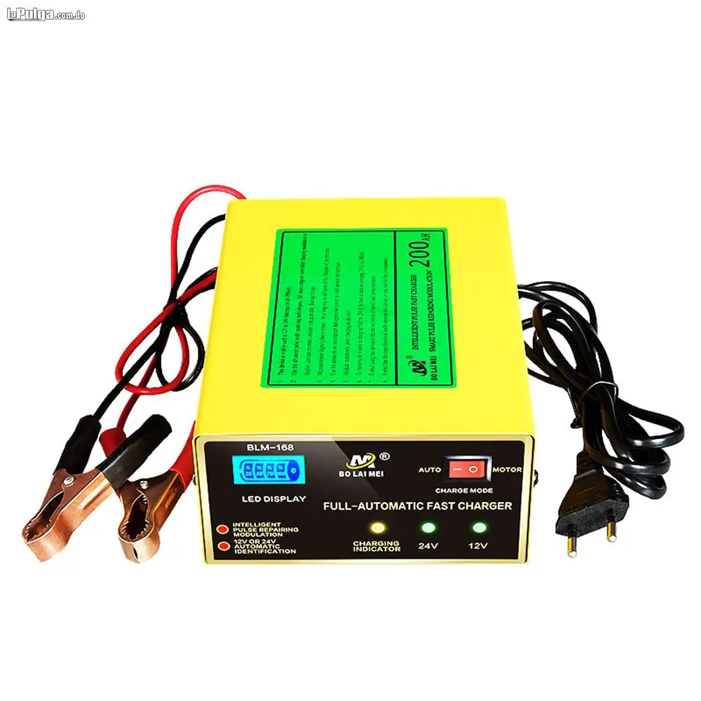 Cargador de bateria automatico 12V 24V 15A para vehiculo motor. Foto 7055528-5.jpg