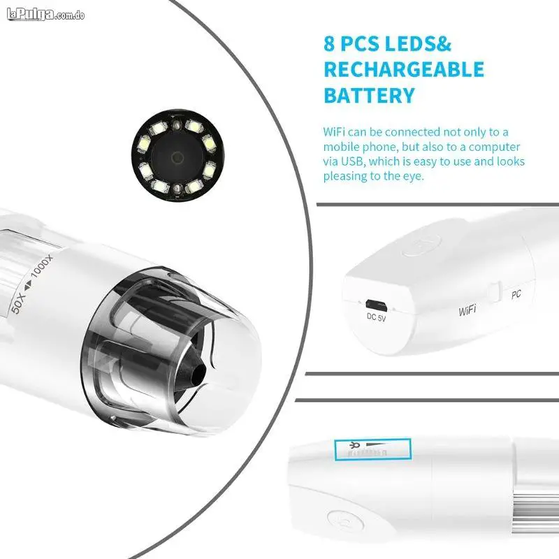 Microscopio Digital inalámbrico con WiFi brazo Flexible USB para iPho Foto 7055542-3.jpg