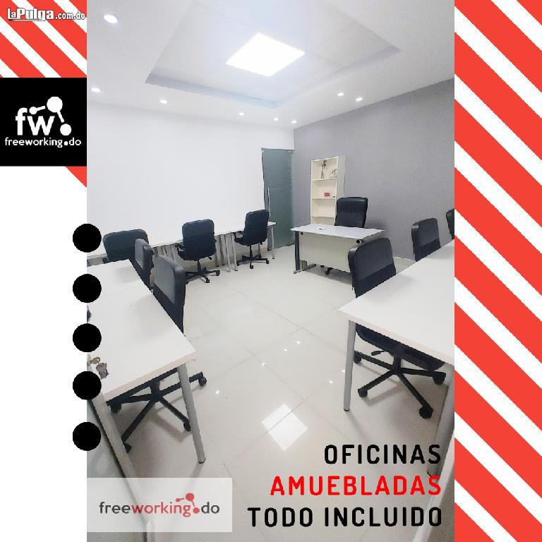 Se Renta Oficina Amueblada Todo Incluido en Naco para 8 personas Foto 7055562-5.jpg