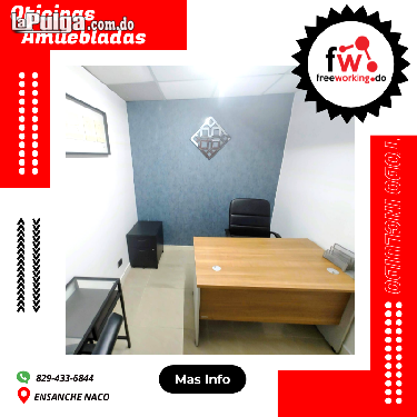 Alquiler de Oficinas Todo Incluido - Plaza Naco Foto 7055565-3.jpg