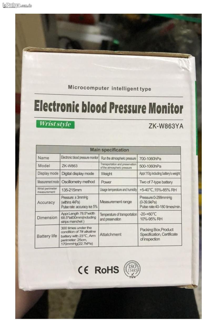 Monitor para Medir Presión Arterial Foto 7062596-4.jpg