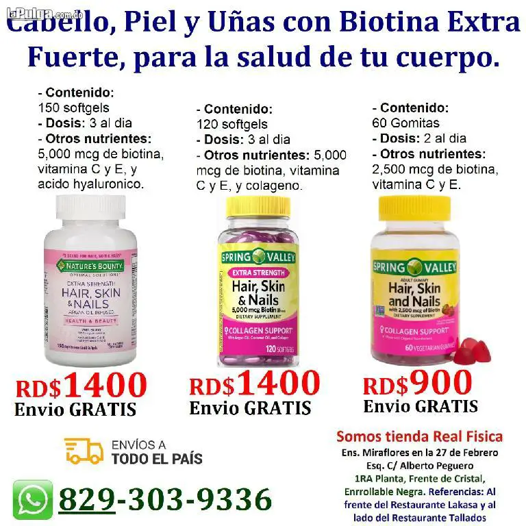 Biotinas viotinas colágenos colajenos para hacer crecer el pelo Foto 7065479-1.jpg