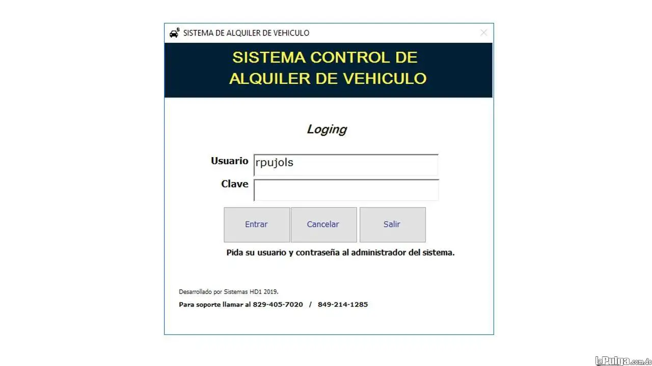 SISTEMA PARA ALQUILER DE VEHICULOS Foto 7072522-5.jpg