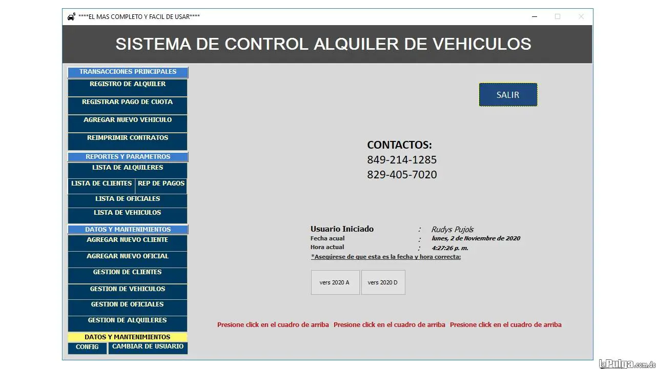 SISTEMA PARA ALQUILER DE VEHICULOS Foto 7072541-4.jpg