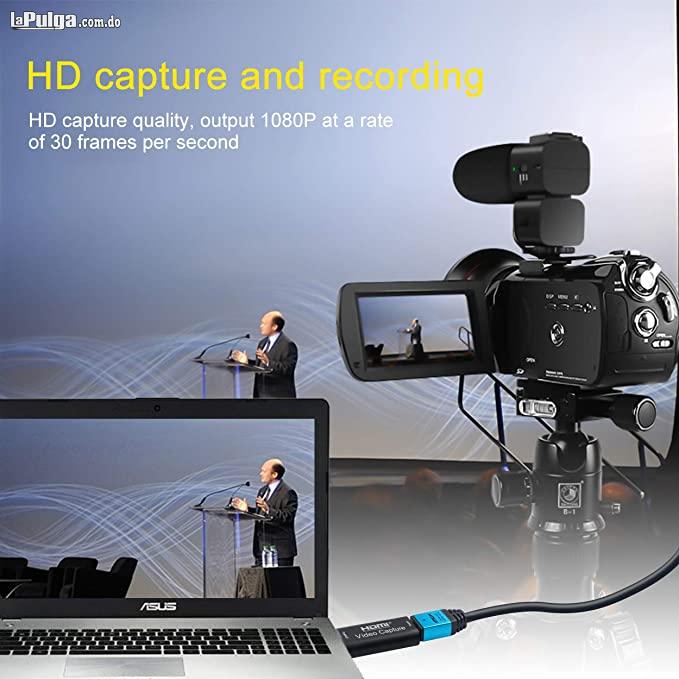 Capturadora de video USB a HDMI 1080p HD adaptador convertidor tarjeta Foto 7073840-4.jpg