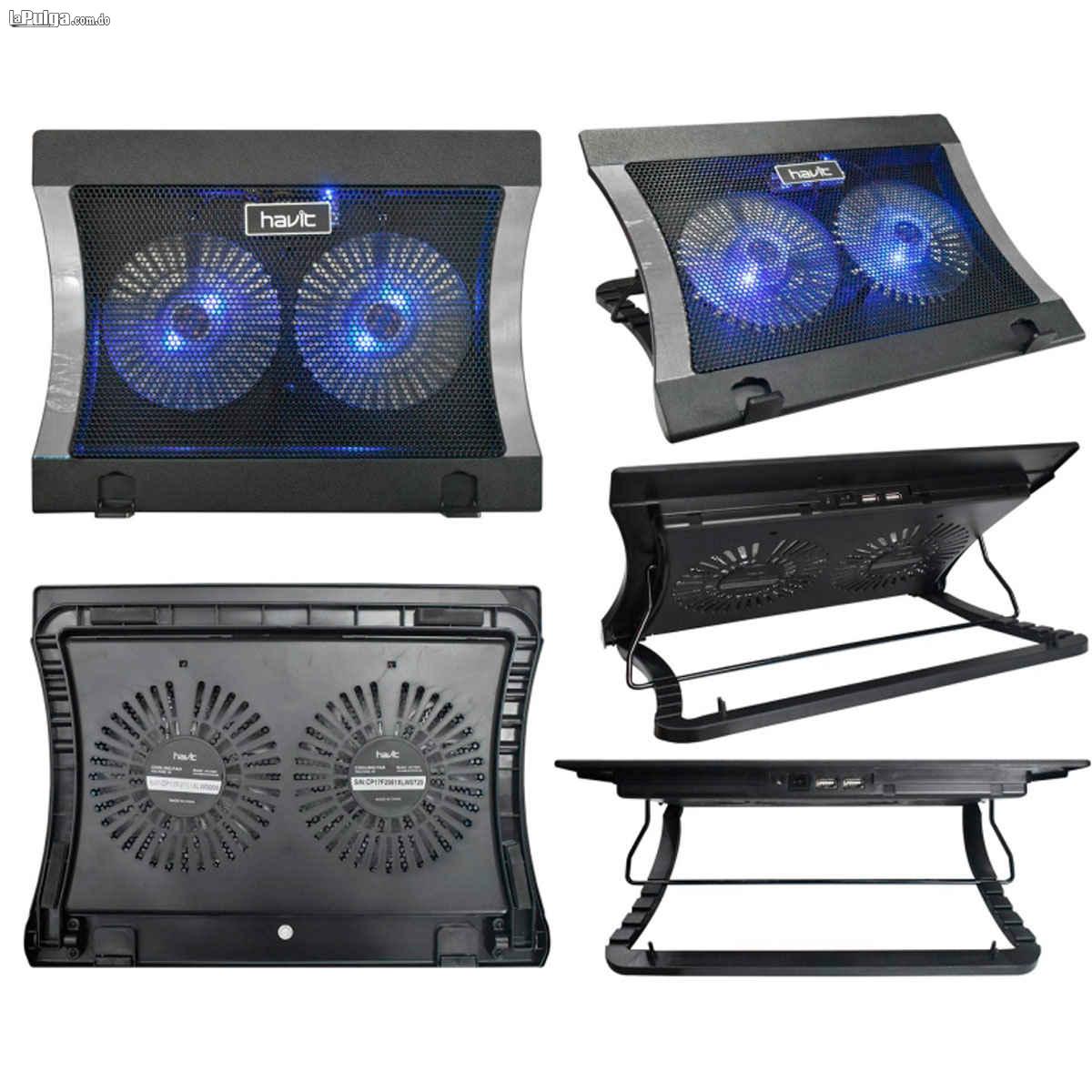 FAN COOLER HAVIT HV-F2051 Para Laptop -LED azul Foto 7074871-1.jpg