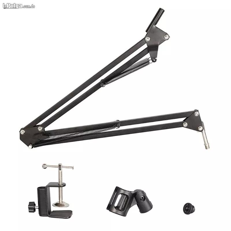 Soporte de Micrófono Adjustable con Brazo de Suspension Boom Tijera K Foto 7078175-1.jpg