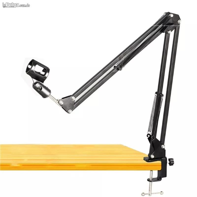 Soporte de Micrófono Adjustable con Brazo de Suspension Boom Tijera K Foto 7078175-2.jpg