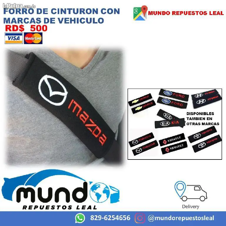 FORRO DE CINTURON DE SEGURIDAD CON MARCA Foto 7082898-2.jpg