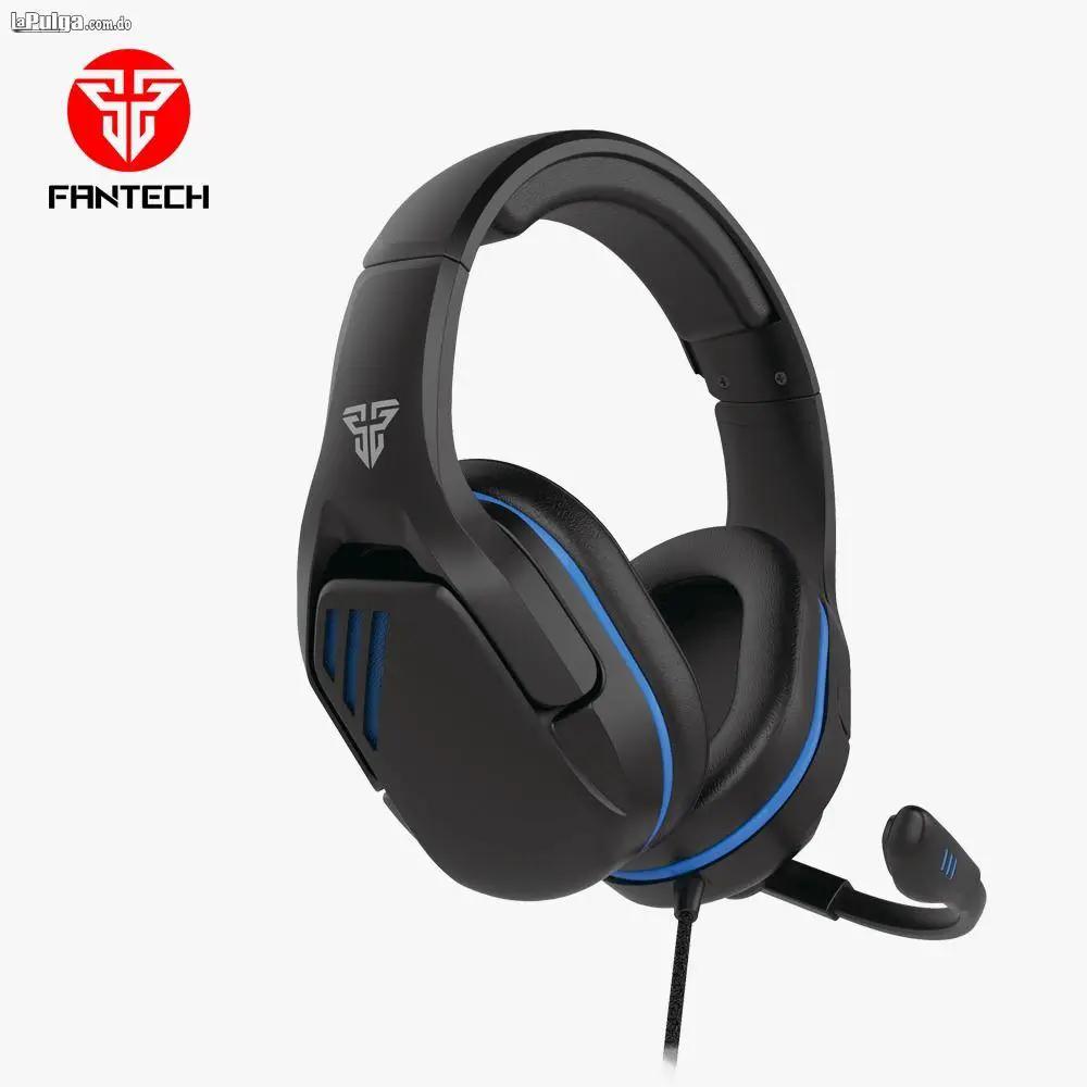 Headset Fantech MH86 Valor Negro W/microphone Gaming RGB Foto 7086726-1.jpg