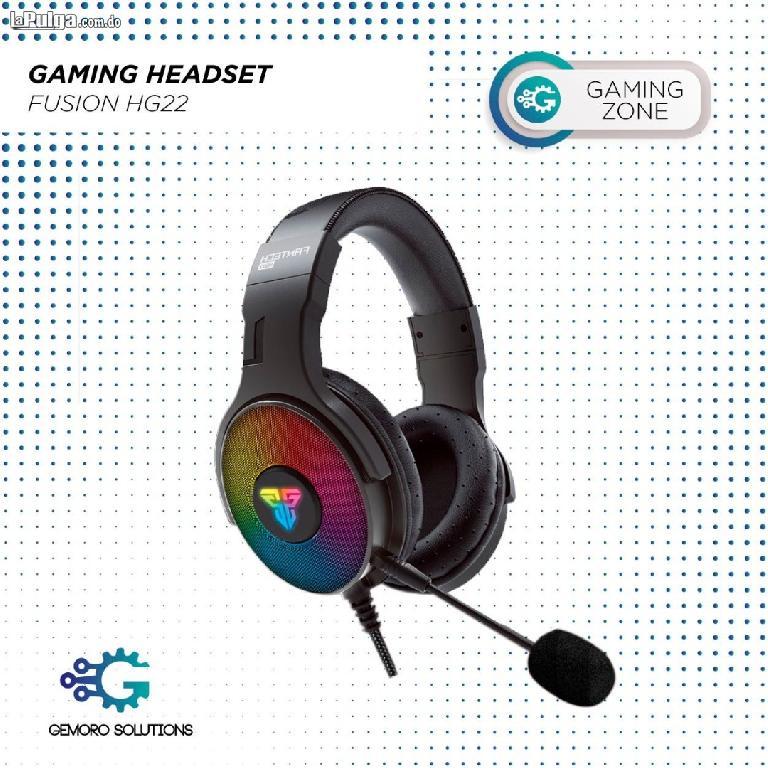 Headset Fantech 7.1 HG22 Fusion W/microphone Gaming RGB. Foto 7086741-3.jpg