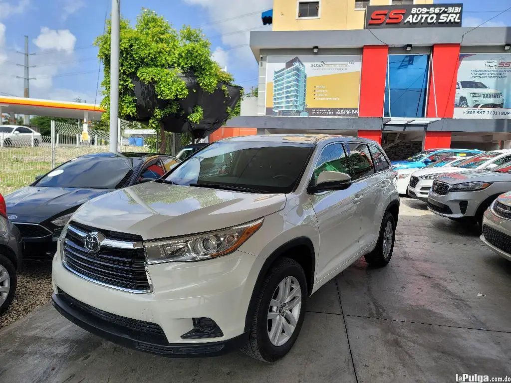 Toyota Highlander 2016 3 filas 72mil millas 1 año de garantia Foto 7089817-1.jpg