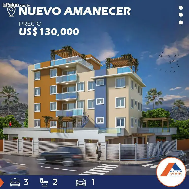 Apartamento en sector SDE - Nuevo Amanecer 3 habitaciones 1 parqueos Foto 7091589-4.jpg