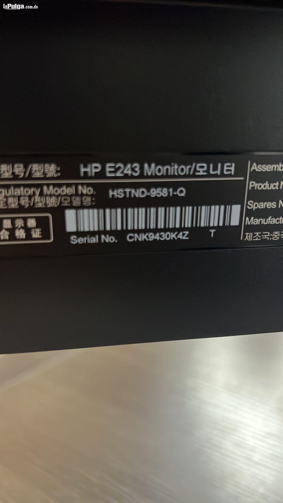 Monitor HP E243 usado semi nuevo Foto 7097479-3.jpg