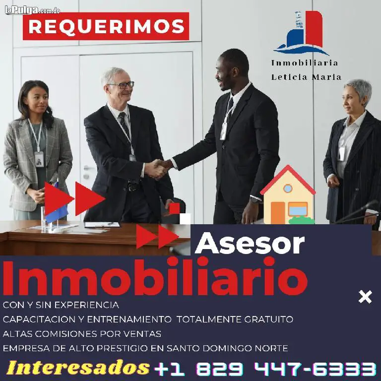 Buscamos vendedores inmobiliarios que residan en Santo Domingo Norte  Foto 7099517-1.jpg