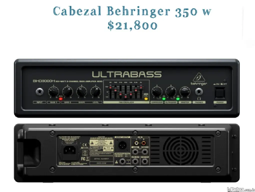 Cabezal Behringer 350W Foto 7100759-1.jpg