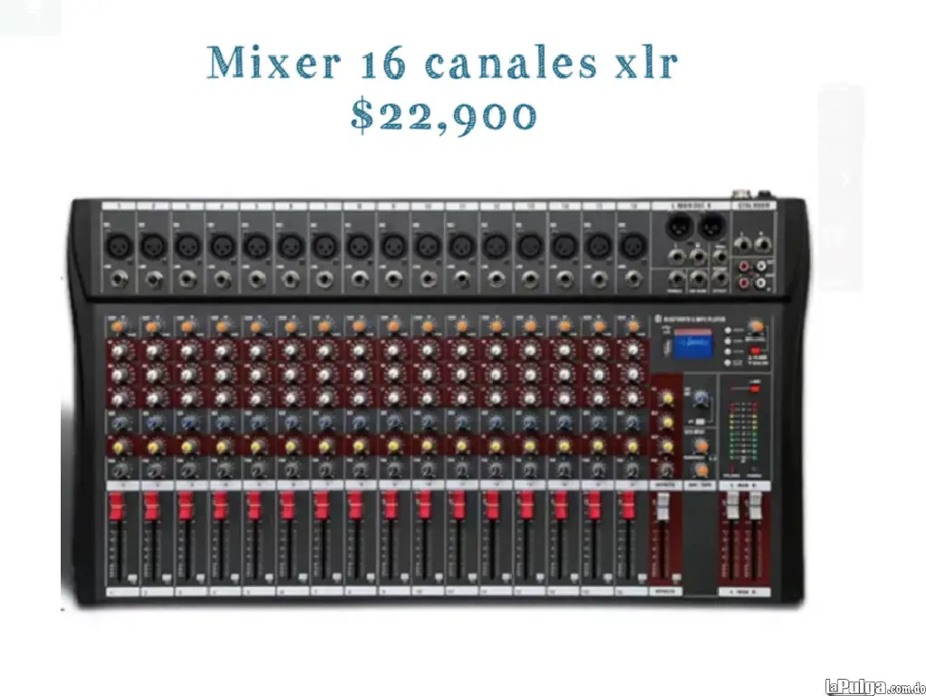 Mixer Consola XLR de 16 ch  Foto 7101528-1.jpg