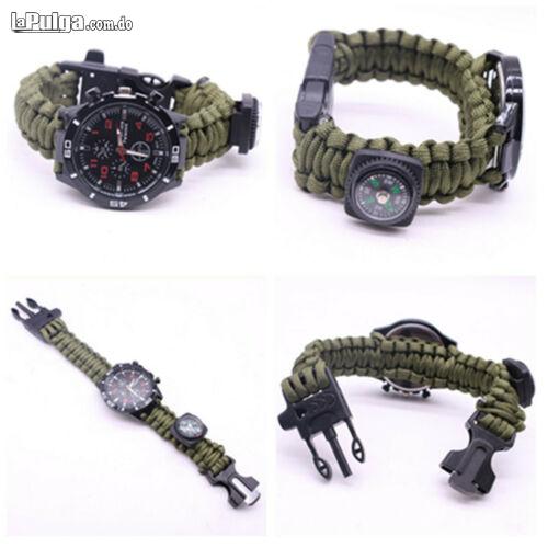 Reloj de Paracord con múltiples Herramientas de supervivencia pulsa b Foto 7101727-6.jpg