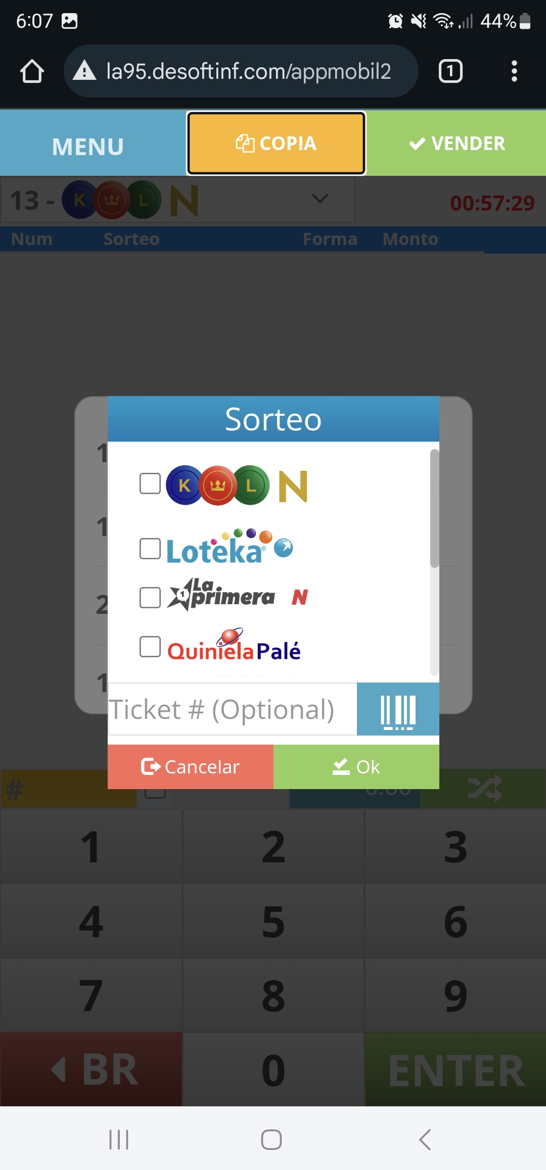 Programa para venta de lotería en República Dominicana  Foto 7104153-7.jpg
