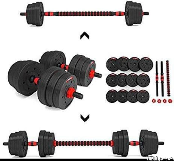 SET de Pesa Mancuernas- Barra -20kg45Libra y 30kg65Libra  Foto 7104886-2.jpg