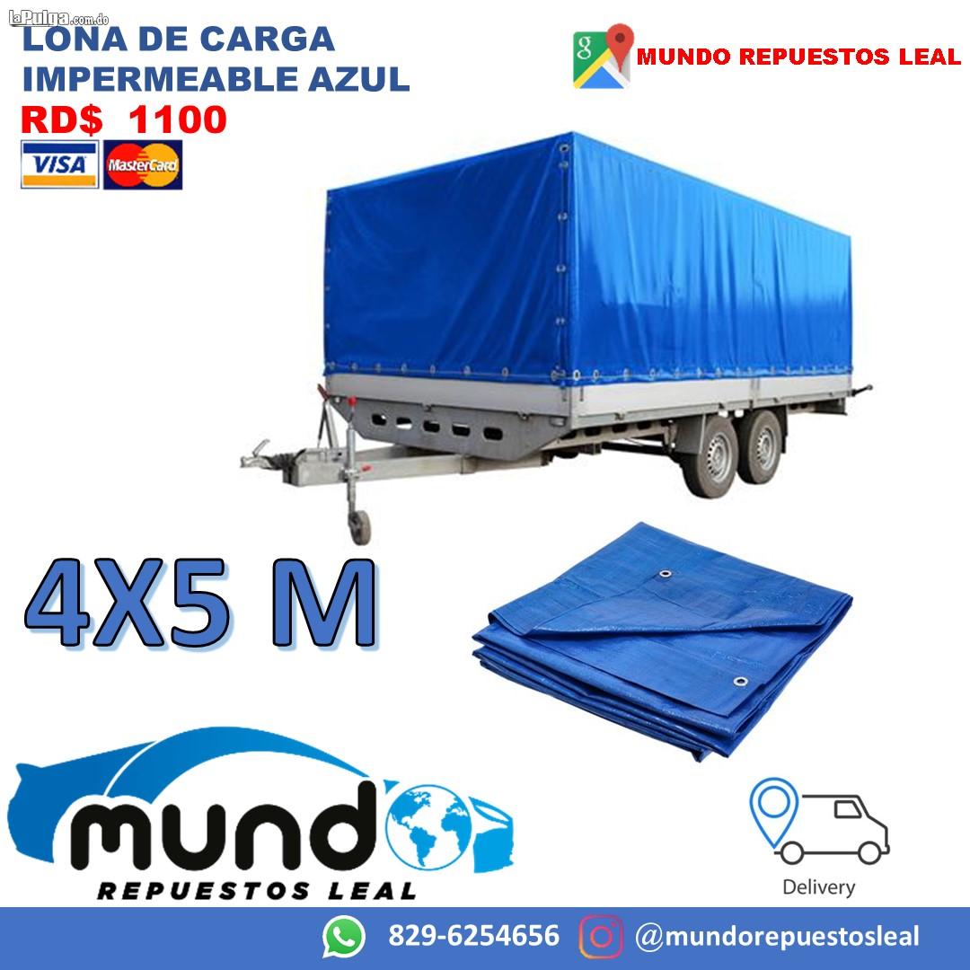 LONA DE CARGA IMPERMEABLE AZUL 4X5 METROS Foto 7105940-3.jpg