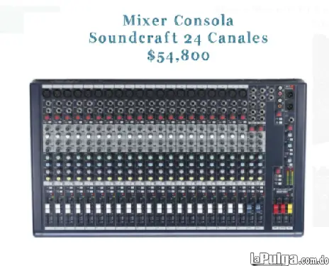 Mixer SoundCraft 24 Ch Foto 7106200-1.jpg