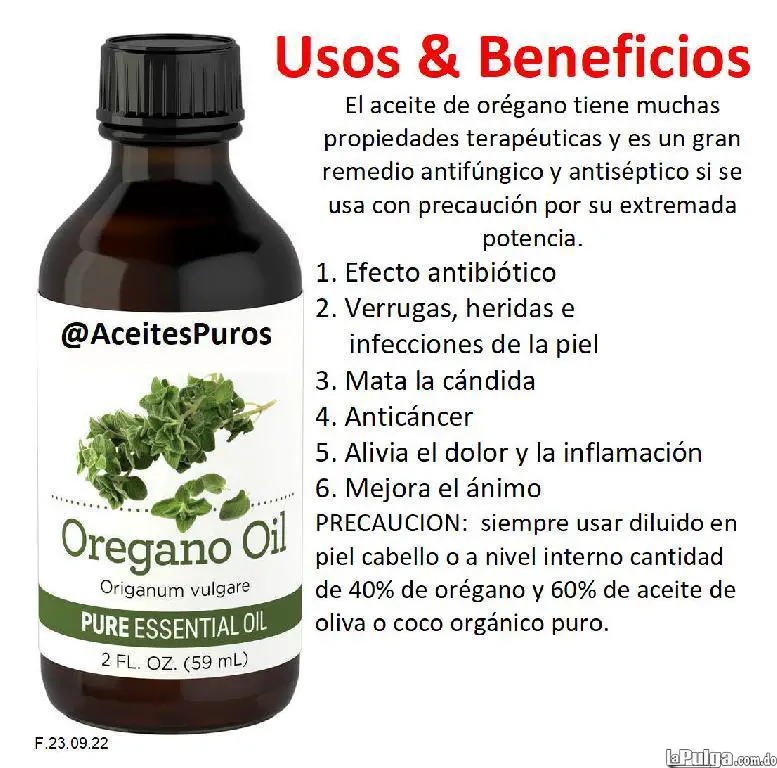 Aceite de oregano fungicida antibiótico antioxidante alivia dolores Foto 7107608-3.jpg