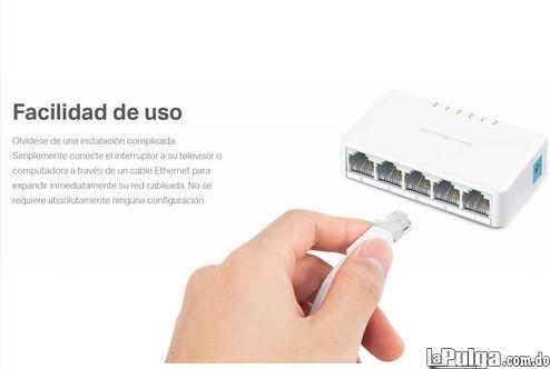 Switch de escritorio mercusys de 5 puertos 10/100Mbps MS105 Foto 7108575-1.jpg