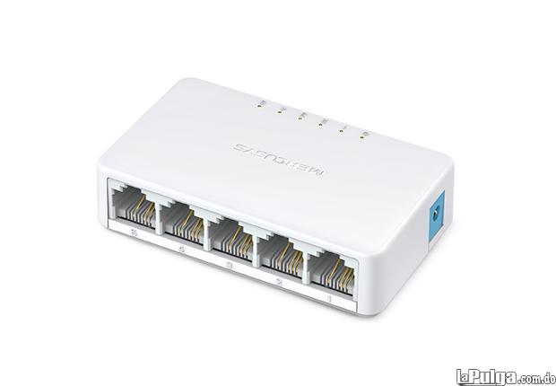 Switch de escritorio mercusys de 5 puertos 10/100Mbps MS105 Foto 7108575-4.jpg